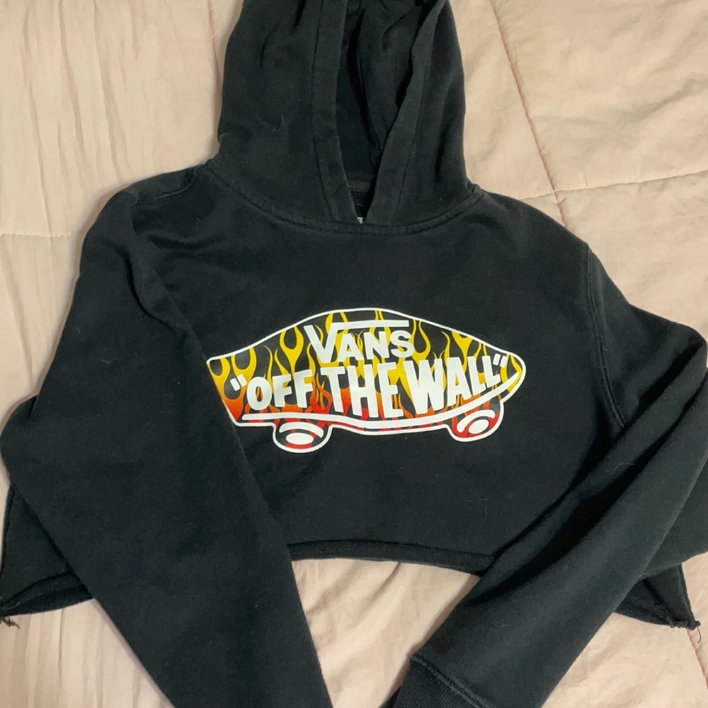 Vans crop hoodie